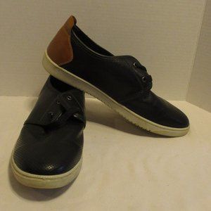 Steve Madden Men Size 11 Black Brown White Lace Up Business Casual Party Shoes